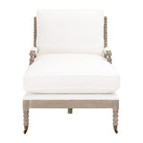 Gray Oak Chaise Lounge | Living Essentials Rouleau