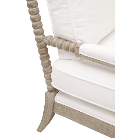 Gray Oak Chaise Lounge | Living Essentials Rouleau