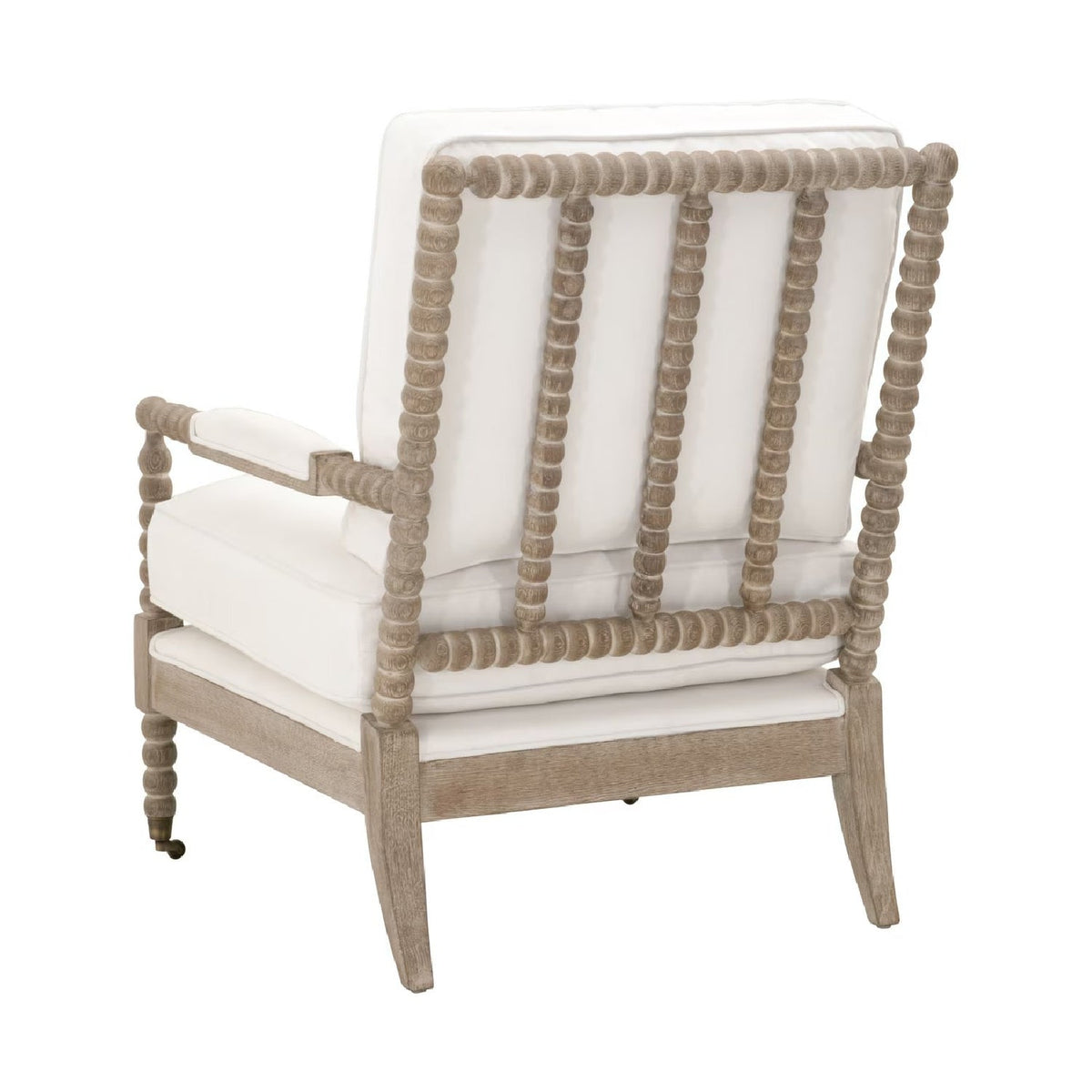 Modern European furniture - Cushioned Gray Oak Club Chair - www.oroa.com