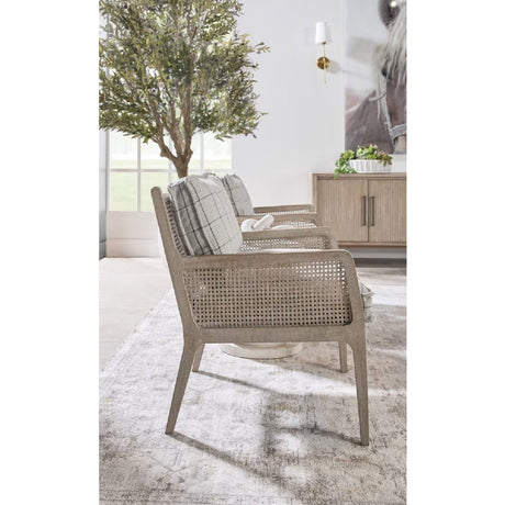 Oak Canework Lounge Chair | Living Essentials Leone