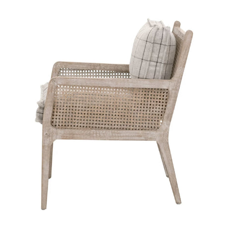 Oak Canework Lounge Chair | Living Essentials Leone
