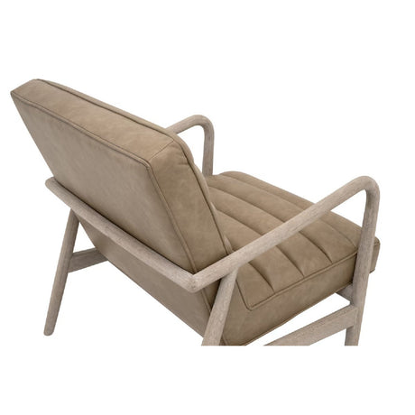 Modern European furniture - Channeled Cushion Club Chair - www.oroa.com