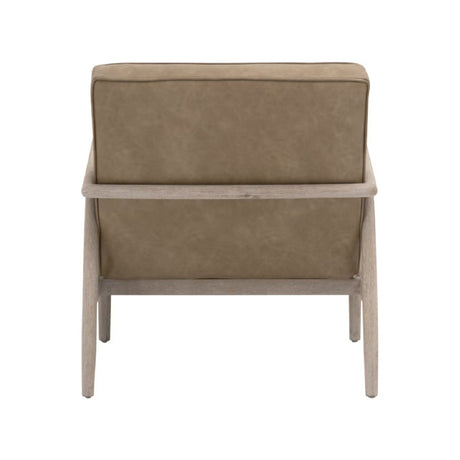 Modern European furniture - Channeled Cushion Club Chair - www.oroa.com