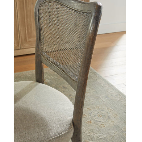 Cane-Back Dining Chair Set (2) | Living Essentials Cela