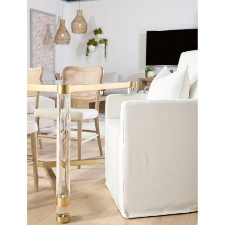 Cane-Back Dining Chair Set (2) | Living Essentials Cela
