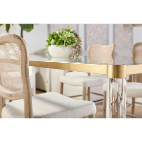 Cane-Back Dining Chair Set (2) | Living Essentials Cela