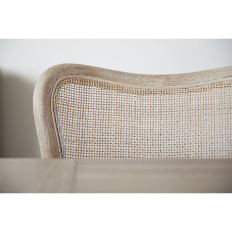 Cane-Back Dining Chair Set (2) | Living Essentials Cela