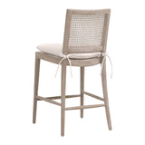 Modern European furniture - Oak Canework-Back Counter Stool - www.oroa.com