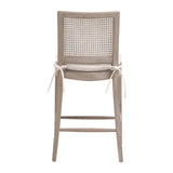 Modern European furniture - Oak Canework-Back Counter Stool - www.oroa.com