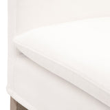 Modern European furniture - White Slipcover Counter Stool - www.oroa.com