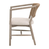 Modern European furniture - Jute Twine Back Accent Chair - www.oroa.com
