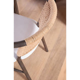 Modern European furniture - Jute Twine Back Accent Chair - www.oroa.com