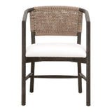 Modern European furniture - Jute Twine Back Accent Chair - www.oroa.com