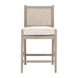 Modern European furniture - Gray Oak Counter Stool - www.oroa.com