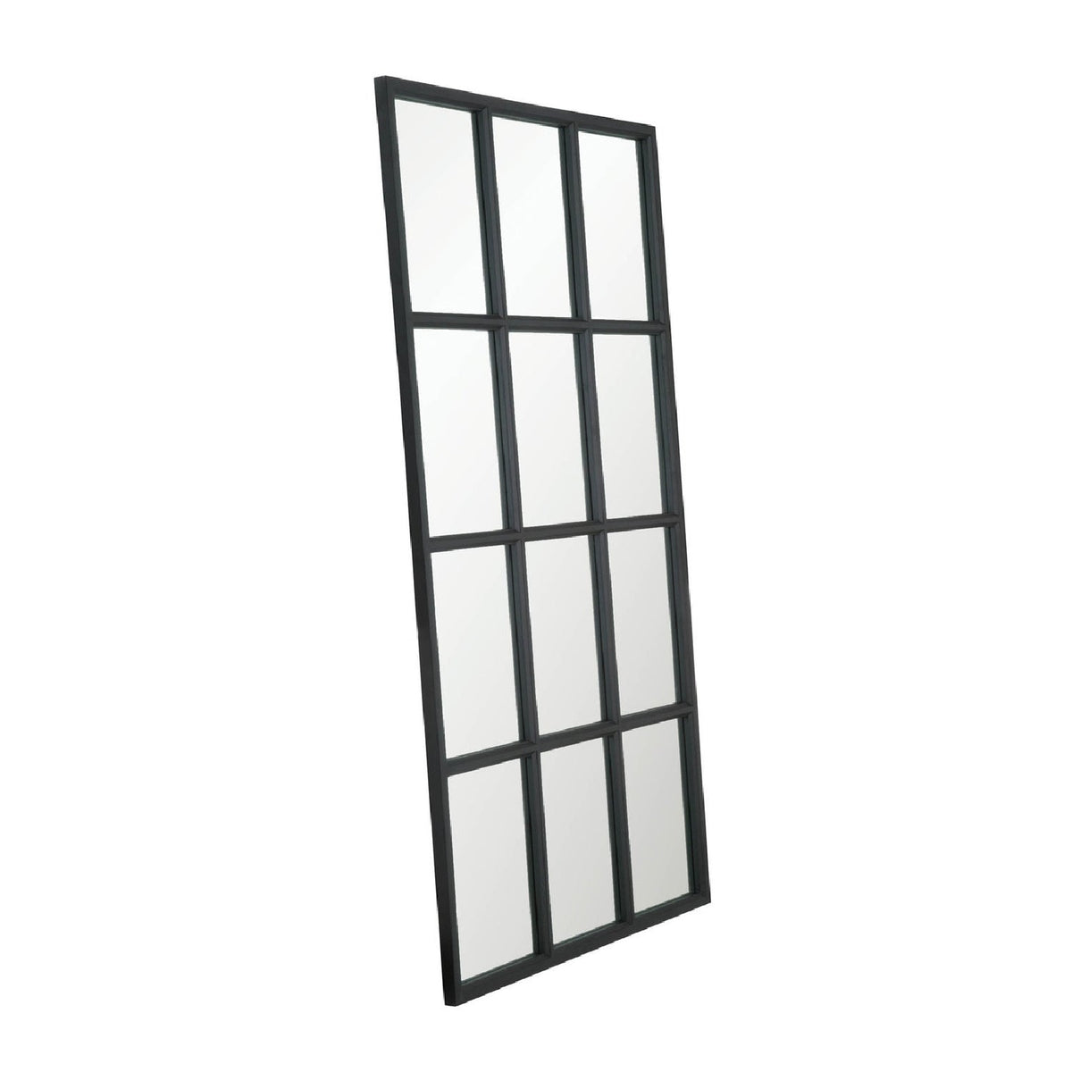 Modern European furniture - Black Oak Mirror - www.oroa.com