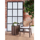 Modern European furniture - Black Oak Mirror - www.oroa.com