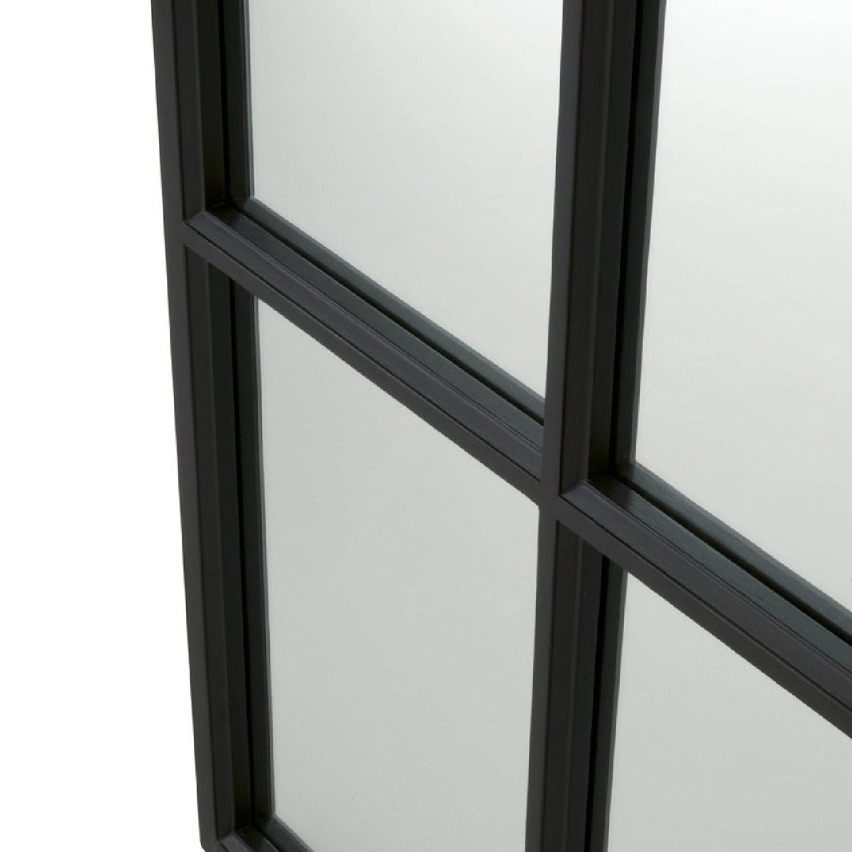 Modern European furniture - Black Oak Mirror - www.oroa.com