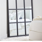 Modern European furniture - Black Oak Mirror - www.oroa.com