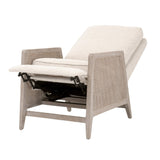 Modern European furniture - Beige Linen Recliner Chair - www.oroa.com