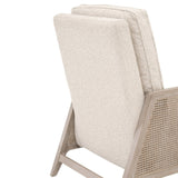 Modern European furniture - Beige Linen Recliner Chair - www.oroa.com