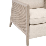 Modern European furniture - Beige Linen Recliner Chair - www.oroa.com