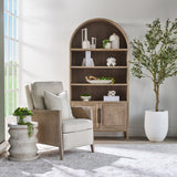 Modern European furniture - Beige Linen Recliner Chair - www.oroa.com