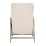 Modern European furniture - Beige Linen Recliner Chair - www.oroa.com