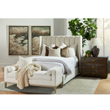 Modern European furniture - White Upholstered Bench - www.oroa.com