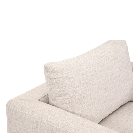 Modern European furniture - Beige Outdoor Lounge Chair - www.oroa.com