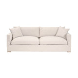 Modern European furniture - Beige Track-Armed Outdoor Sofa - www.oroa.com
