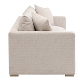 Modern European furniture - Beige Track-Armed Outdoor Sofa - www.oroa.com