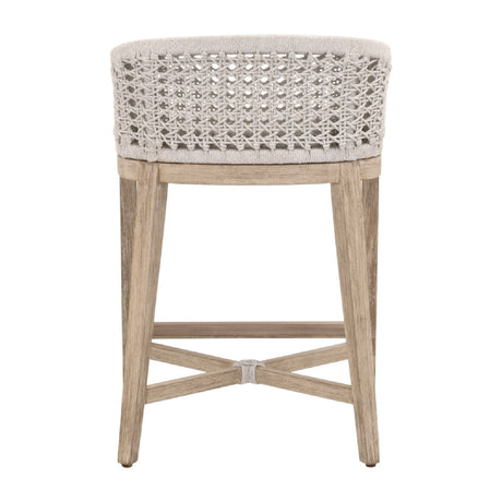 Modern European furniture - White Speckle Rope Counter Stool - www.oroa.com