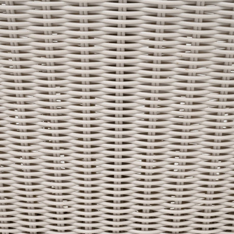Modern European furniture - White Rattan Outdoor Club Chair - www.oroa.com