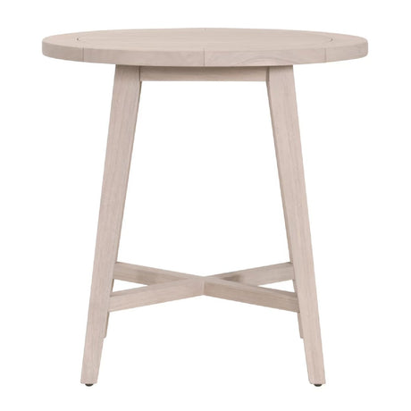 Modern European furniture - Outdoor Teak Round Counter Table - www.oroa.com