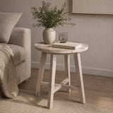 Modern European furniture - Outdoor Teak Round Counter Table - www.oroa.com