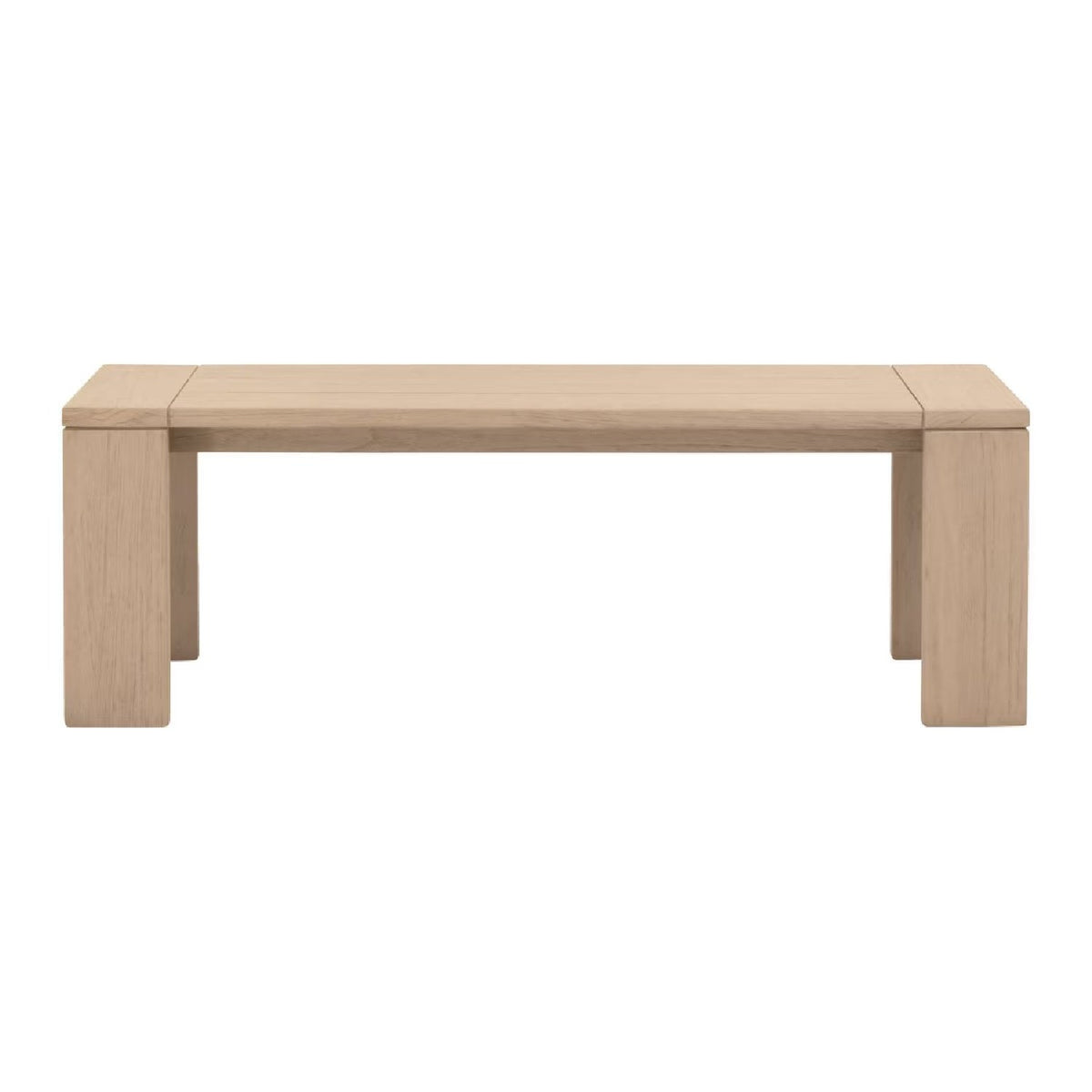 Modern European furniture - Teak Scandinavian Outdoor Bench - www.oroa.com