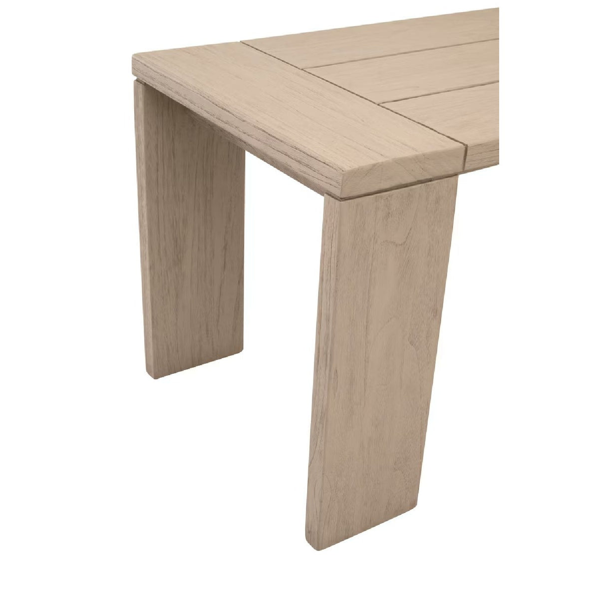 Modern European furniture - Teak Scandinavian Outdoor Bench - www.oroa.com
