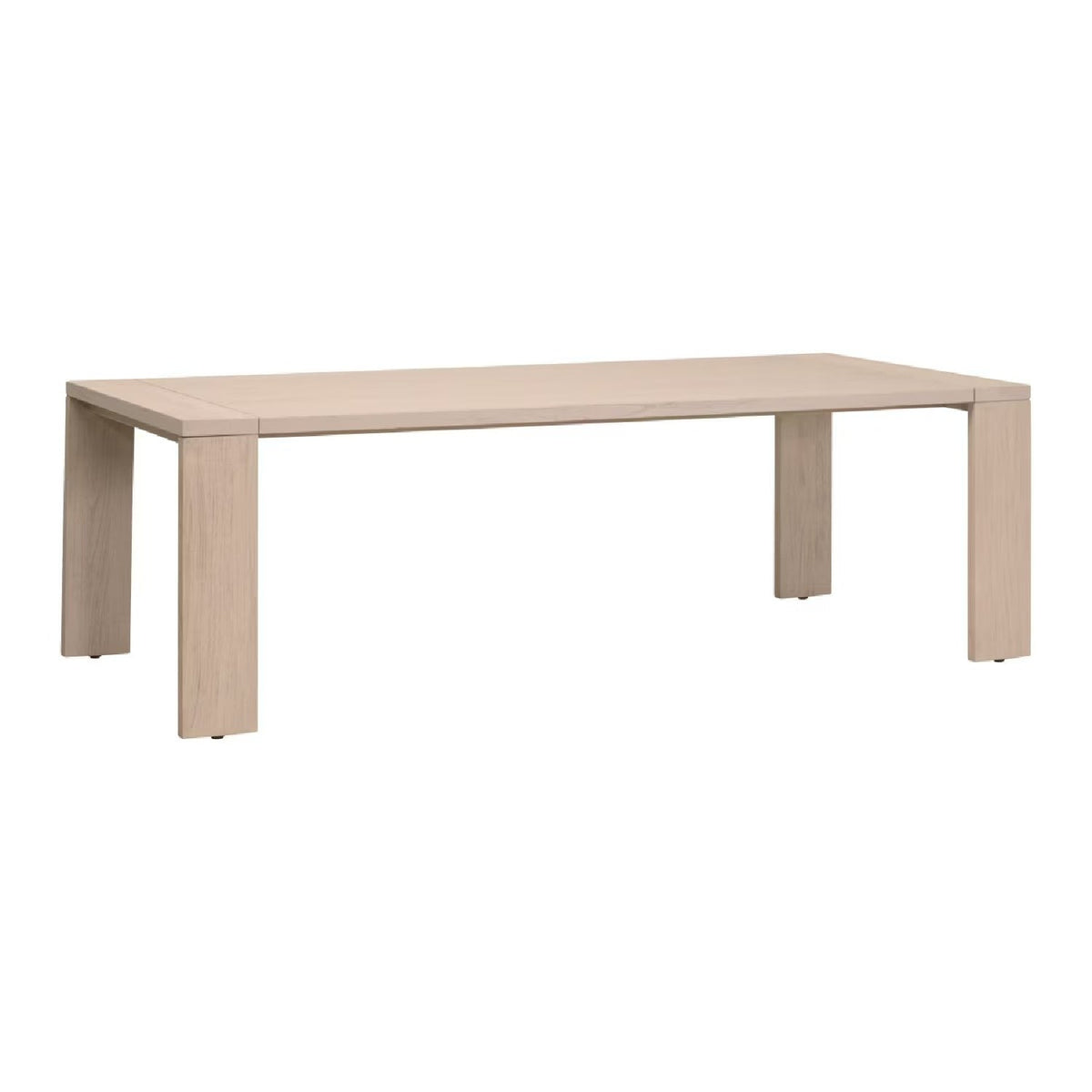 Modern European furniture - Teak Rectangular Outdoor Dining Table - www.oroa.com