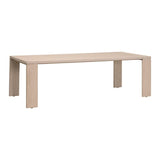 Modern European furniture - Teak Rectangular Outdoor Dining Table - www.oroa.com