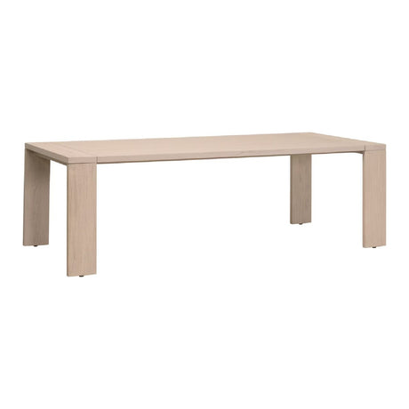 Modern European furniture - Teak Rectangular Outdoor Dining Table - www.oroa.com