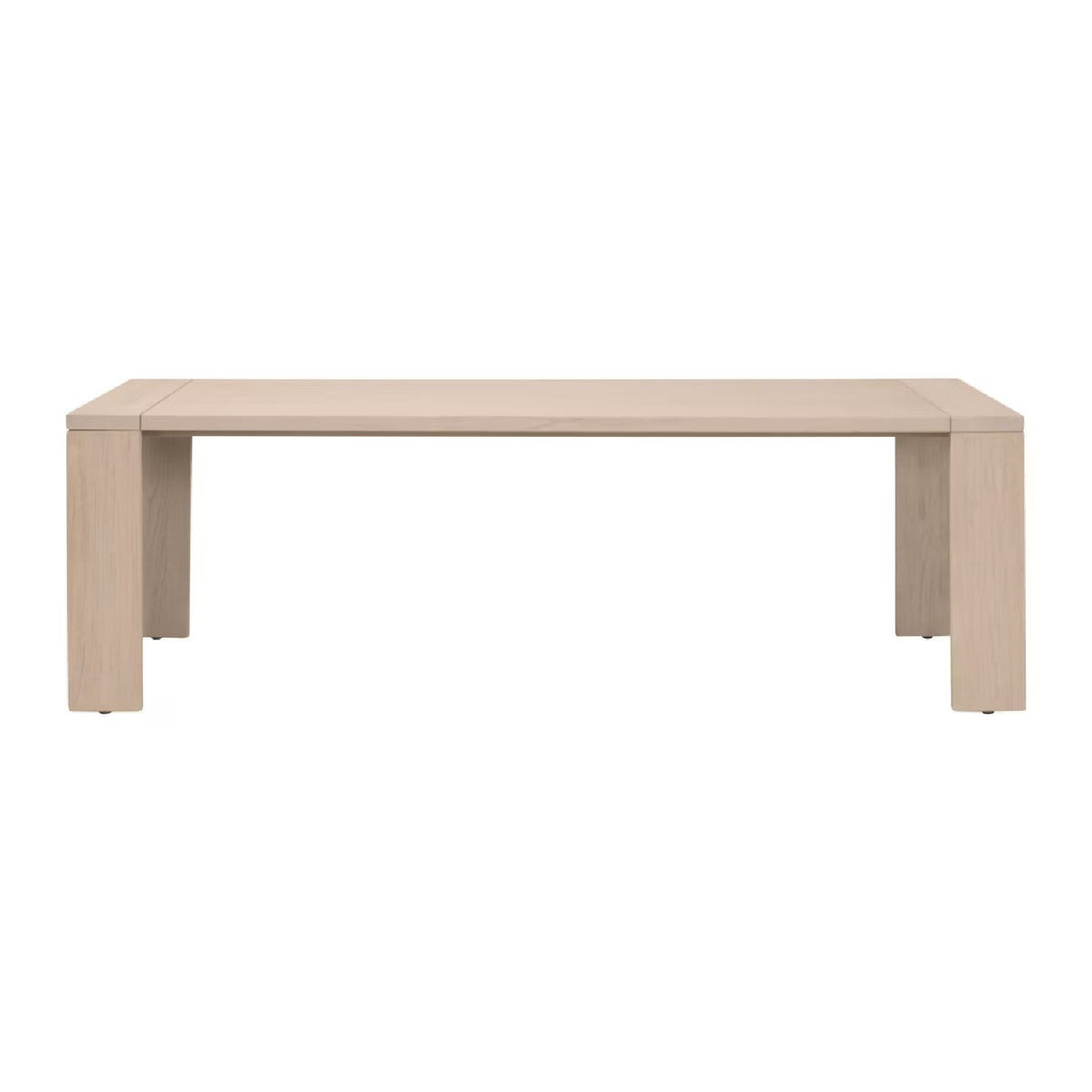 Modern European furniture - Teak Rectangular Outdoor Dining Table - www.oroa.com