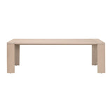 Modern European furniture - Teak Rectangular Outdoor Dining Table - www.oroa.com