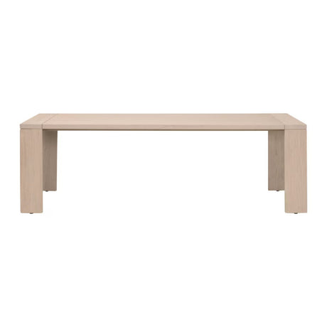 Modern European furniture - Teak Rectangular Outdoor Dining Table - www.oroa.com
