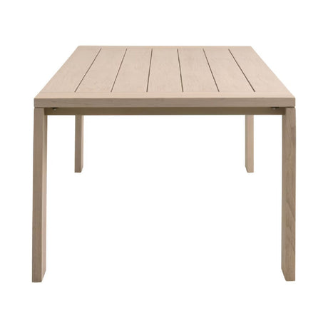 Modern European furniture - Teak Rectangular Outdoor Dining Table - www.oroa.com
