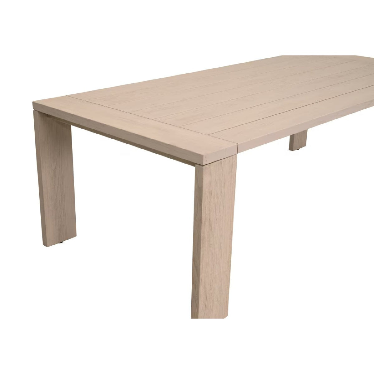 Modern European furniture - Teak Rectangular Outdoor Dining Table - www.oroa.com