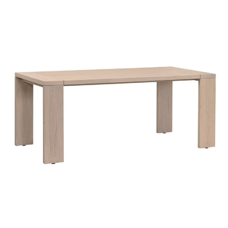 Modern European furniture - Teak Scandinavian Outdoor Dining Table - www.oroa.com