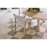 Modern European furniture - White Rope Indoor/Outdoor Dining Chairs (2) - www.oroa.com