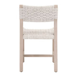 Modern European furniture - White Rope Indoor/Outdoor Dining Chairs (2) - www.oroa.com