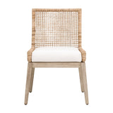 Modern European furniture - Natural Rattan Dining Chairs (2) - www.oroa.com