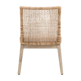 Modern European furniture - Natural Rattan Dining Chairs (2) - www.oroa.com